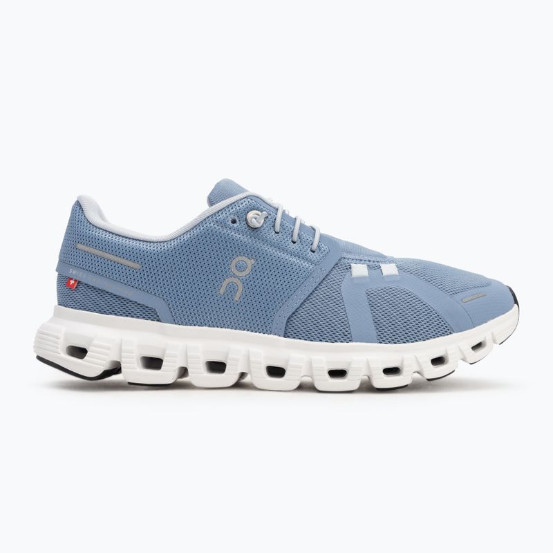 Női On Cloud 6 chambray/fehér cipő 2
