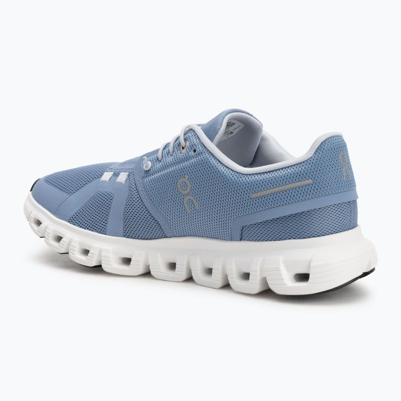 Női On Cloud 6 chambray/fehér cipő 3