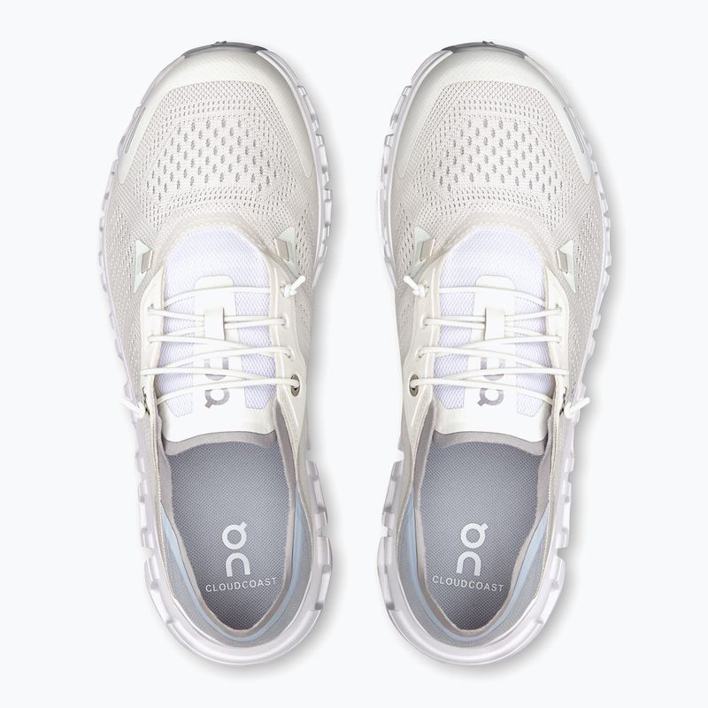 Női On Running Cloud 6 Coast fehér/glacier cipő 2