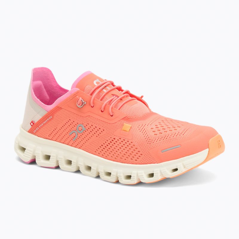 Női On Running Cloud 6 Coast lazac/gyöngyház cipő