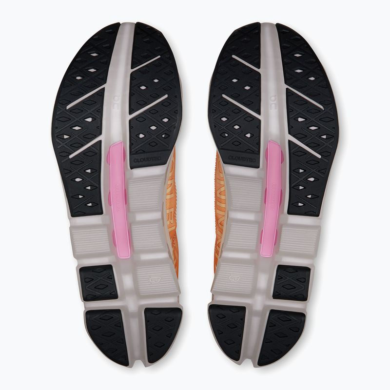 Női On Cloudflow 5 futócipő mandarin/ezüst futócipő 10