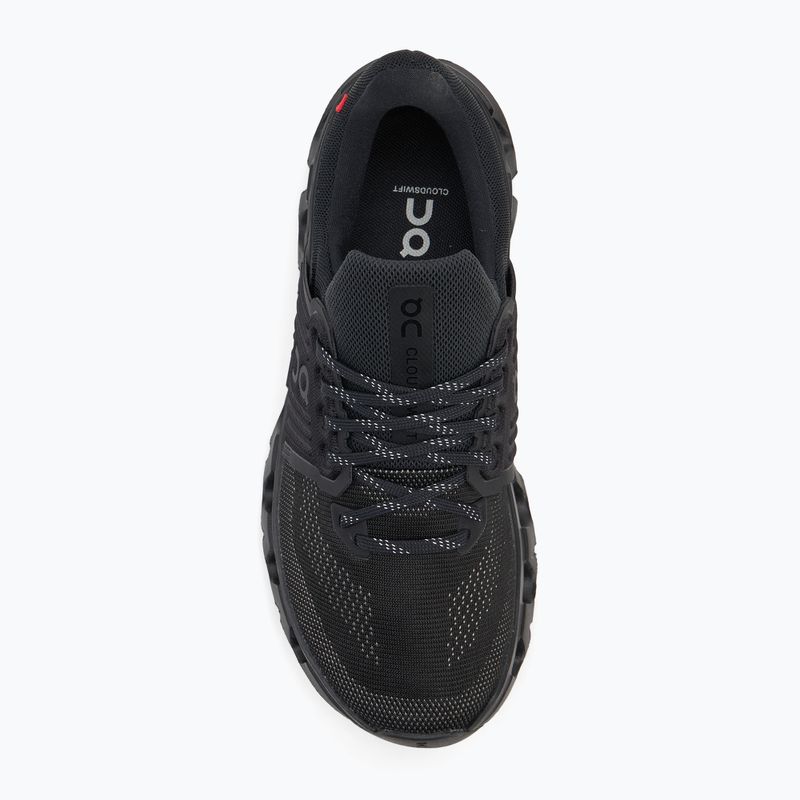 Női On Cloudswift 4 AD fekete/rock futócipő 5