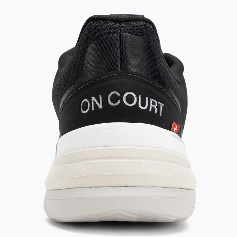Férfi tenisz cipő On The Roger Advantage Pro Clay fekete/fehér 6