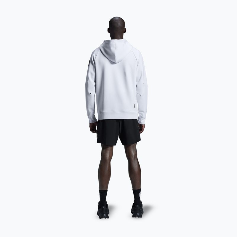 Férfi On Running kapucnis pulóver fehér 3