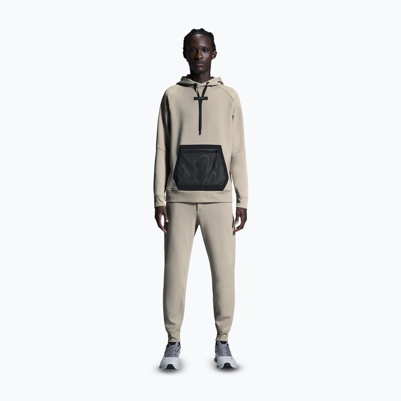 Férfi On Running Hoodie sivatag 2