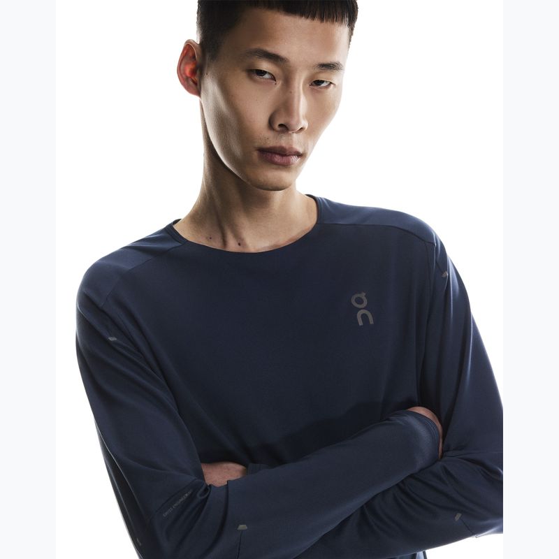 Férfi On Performance Long-T navy/fekete hosszú ujjú futócipő 5