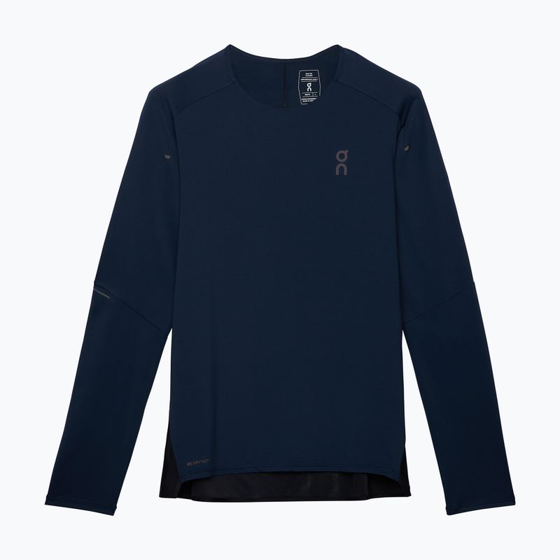 Férfi On Performance Long-T navy/fekete hosszú ujjú futócipő 8