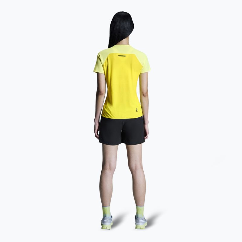 Női futópóló On Performance-T limelight/lime 3