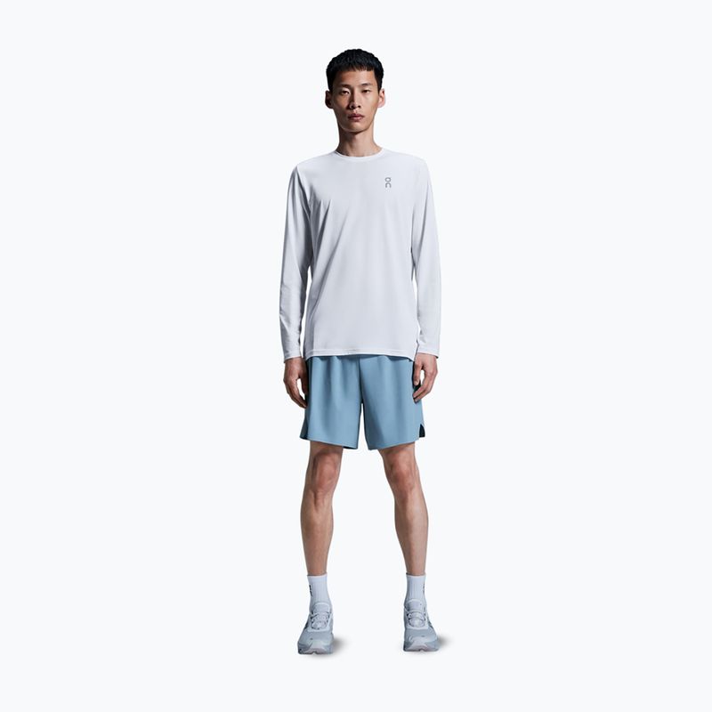 Férfi futó hosszú ujjú póló On Core Long-T white 2