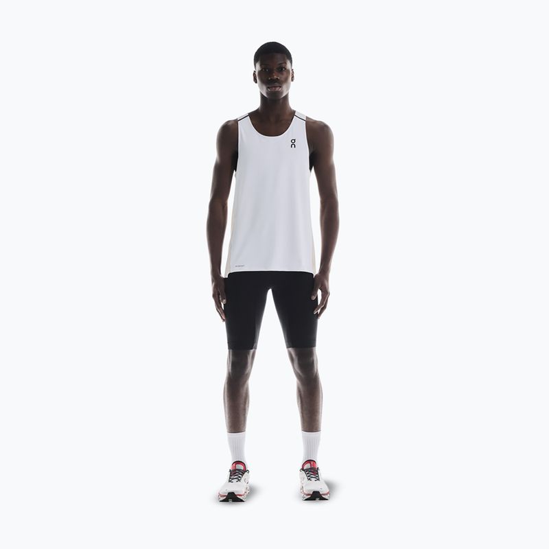 Férfi futótrikó On Performance Tank white/silver 2