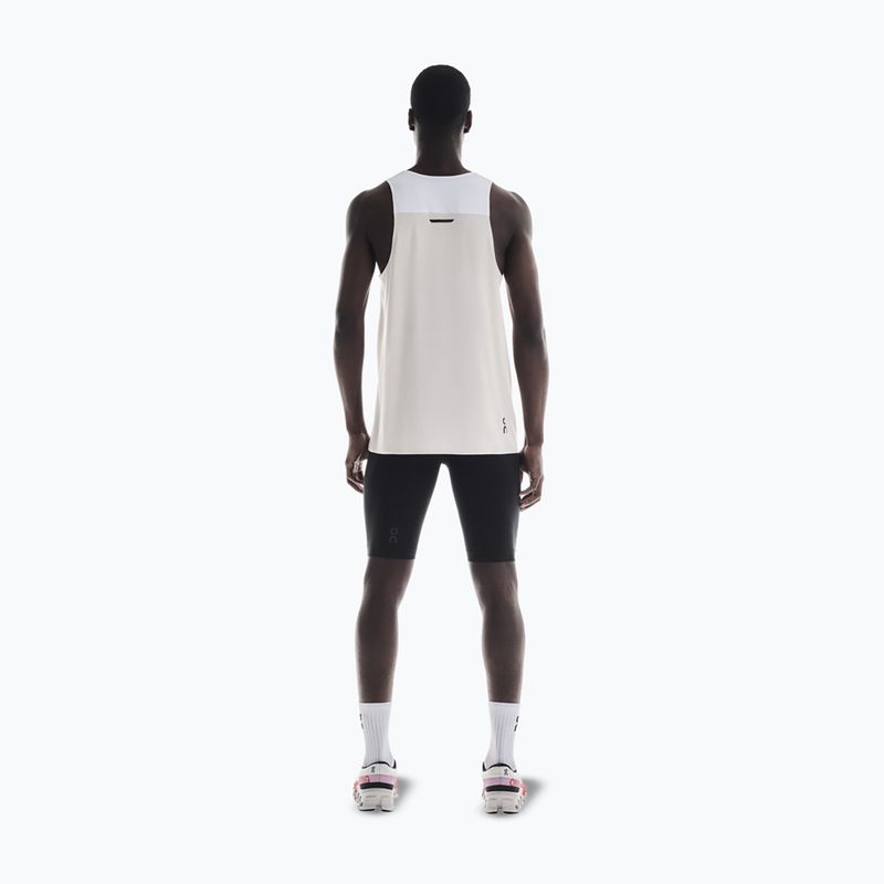 Férfi futótrikó On Performance Tank white/silver 3