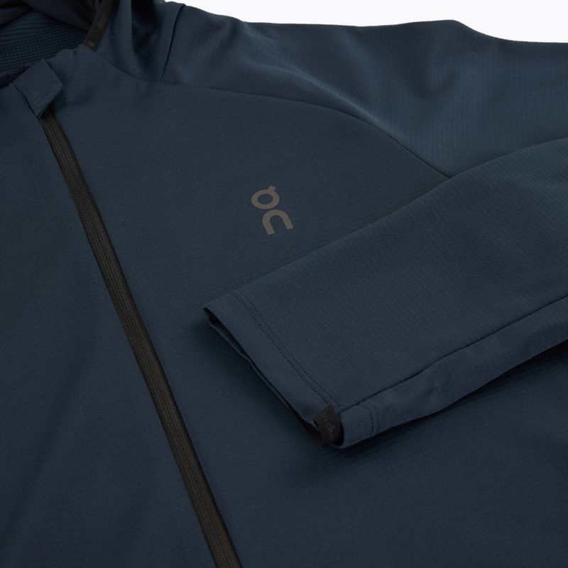 Női On Climate Climate Zip kapucnis pulóver navy 5