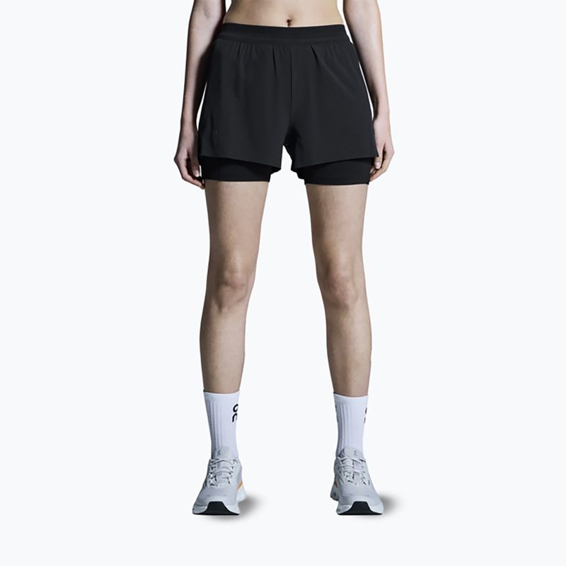 Női futónadrág On 3" Performance 2/1 black