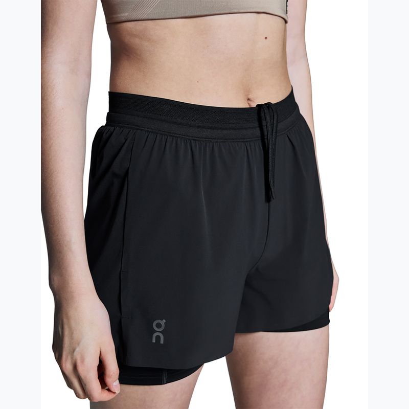 Női futónadrág On 3" Performance 2/1 black 6