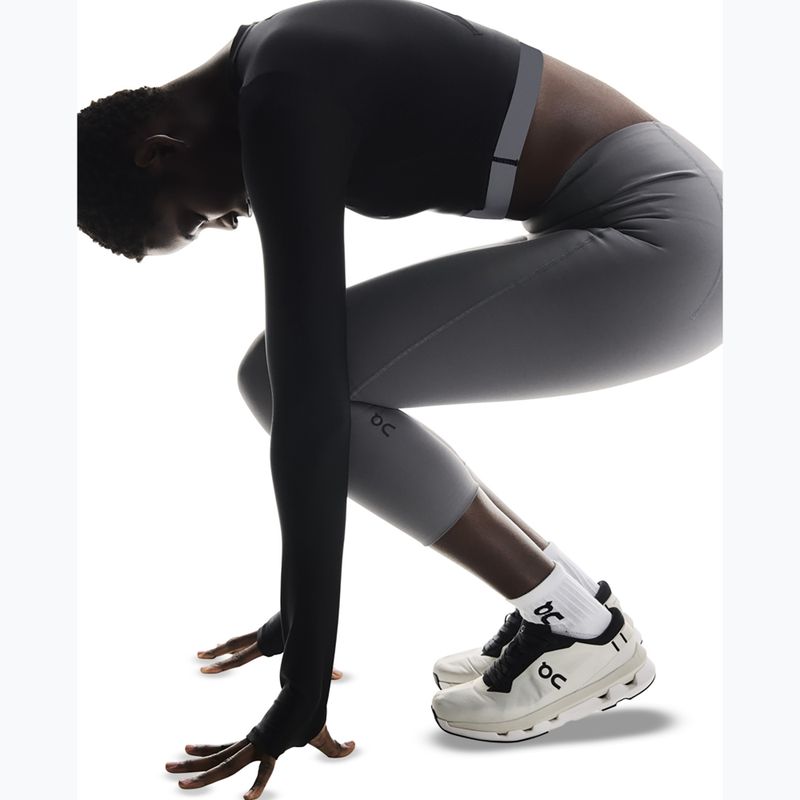 Női hosszú ujjú edzőfelső On Train Crop black 7