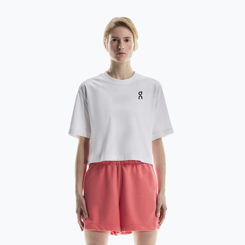 Női póló On Club Boxy-T white