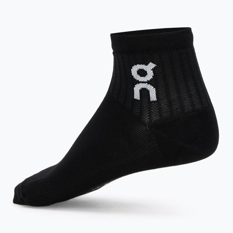 On Running Logo Sock Mid 3 pár fekete 2