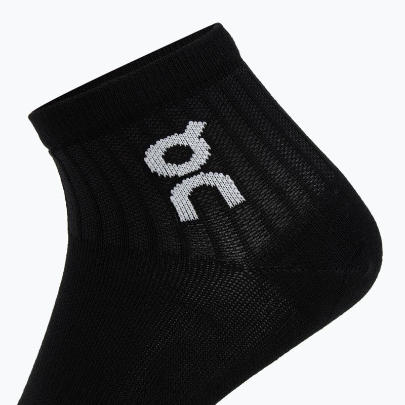 On Running Logo Sock Mid 3 pár fekete 4