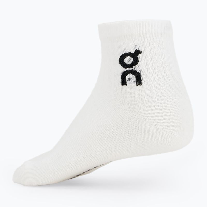 On Running Logo Sock Mid 3 pár fehér 2
