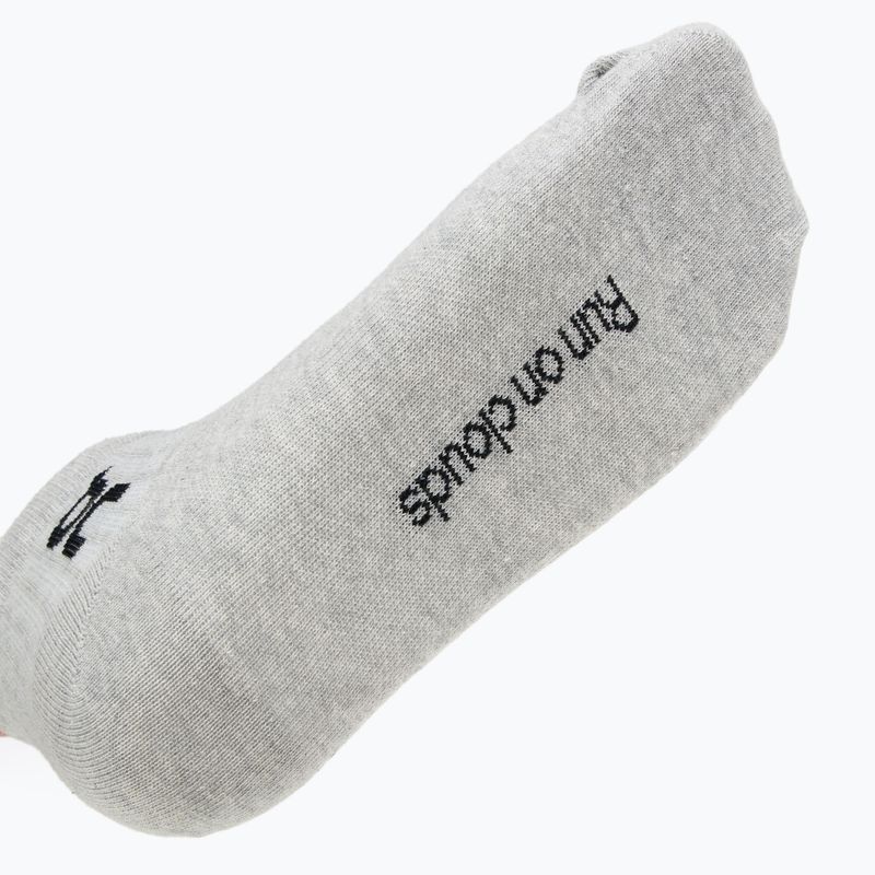 On Running Logo Sock Mid 3 pár heather szürke 3
