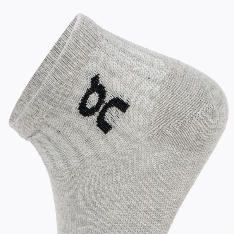On Running Logo Sock Mid 3 pár heather szürke 4