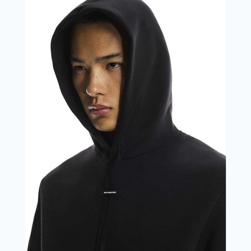 Férfi pulóver On Focus Tech Hoodie fekete 4