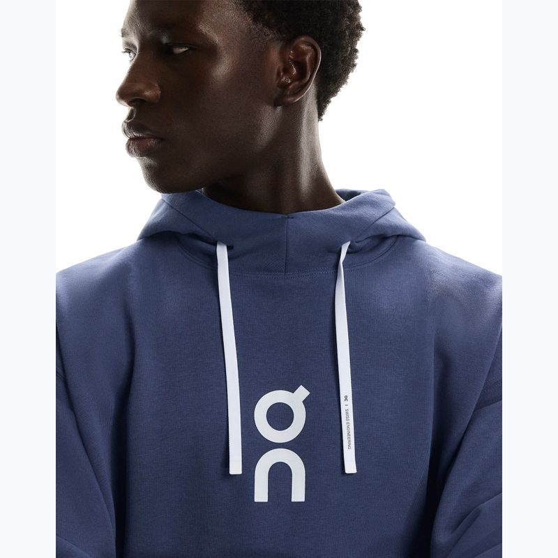 Férfi pulóver On Club Hoodie acai 5