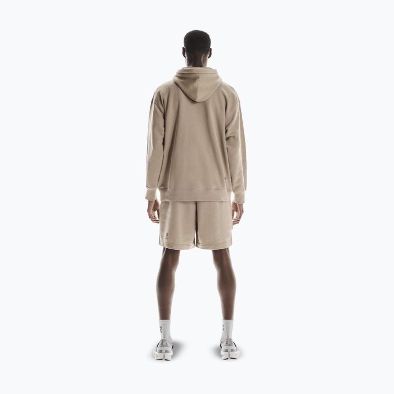 Férfi pulóver On Running Club Hoodie desert 3