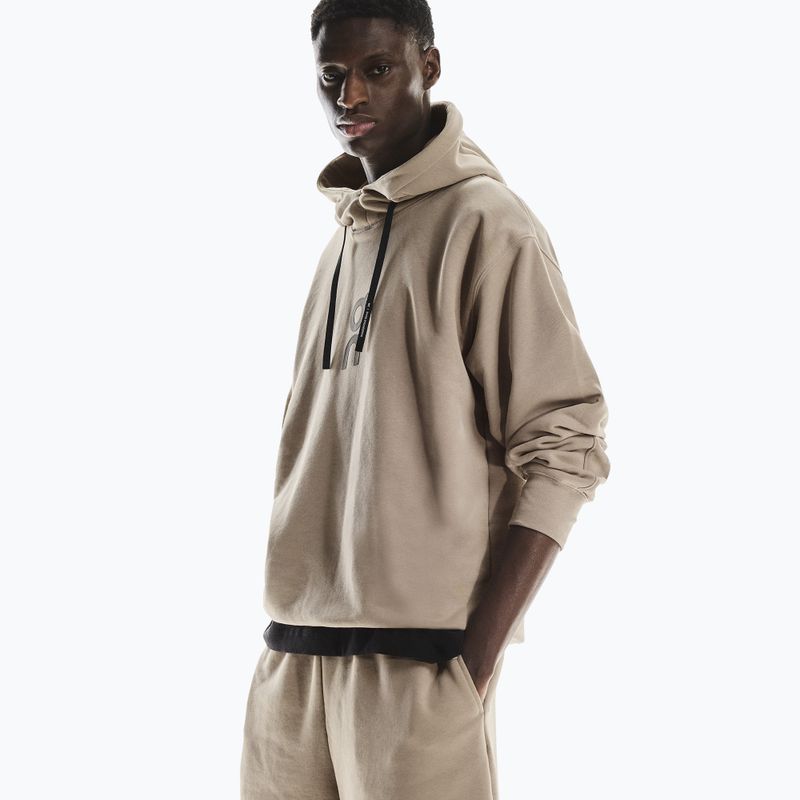 Férfi pulóver On Running Club Hoodie desert 5