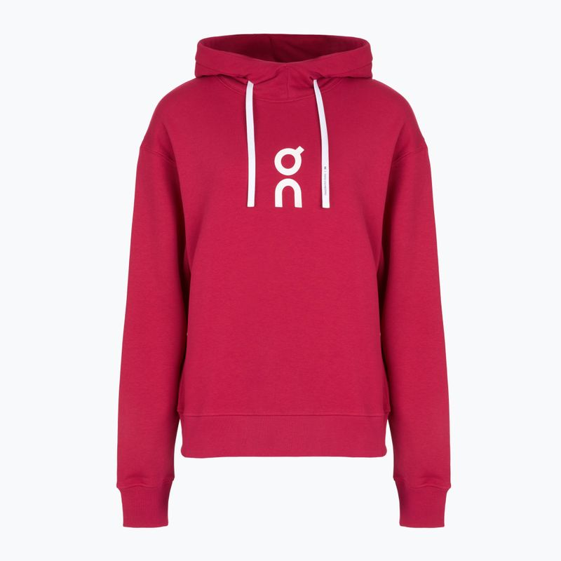 Női pulóver On Running Club Hoodie grenadine