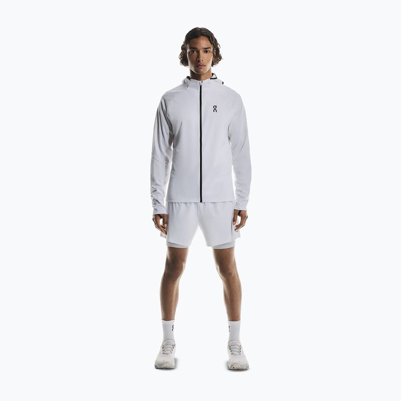 Férfi futó pulóver On Climate Zip Hoodie white 2