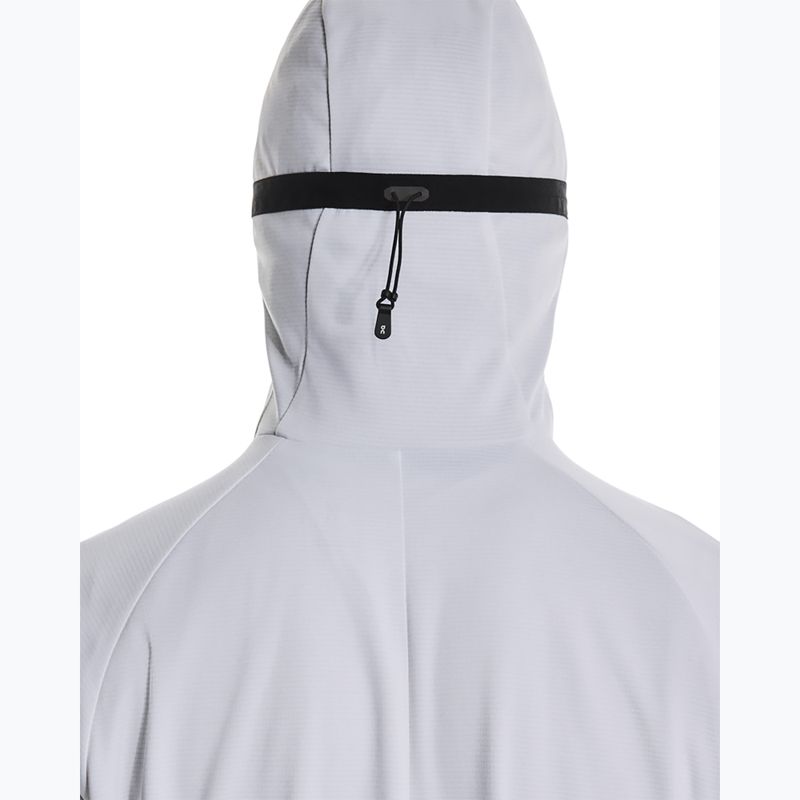 Férfi futó pulóver On Climate Zip Hoodie white 5
