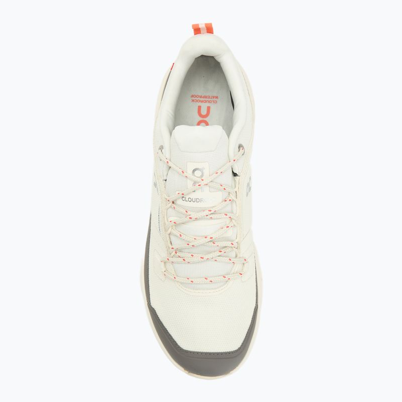 Férfi túracipő On Cloudrock Low Waterproof elefántcsont/elefántcsont 5