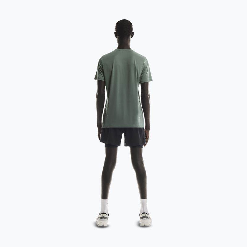 Férfi futópóló On Running Core-T olive 3