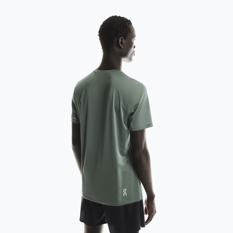 Férfi futópóló On Running Core-T olive 5