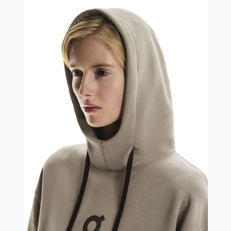 Női pulóver On Club Hoodie sivatag 6