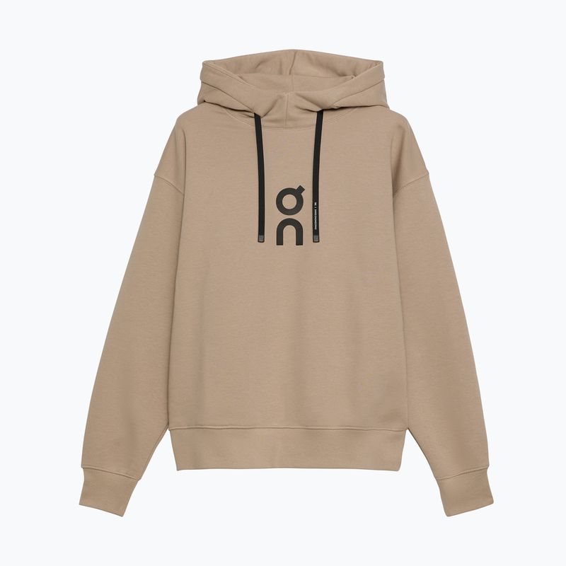 Női pulóver On Running Club Hoodie sivatag 7