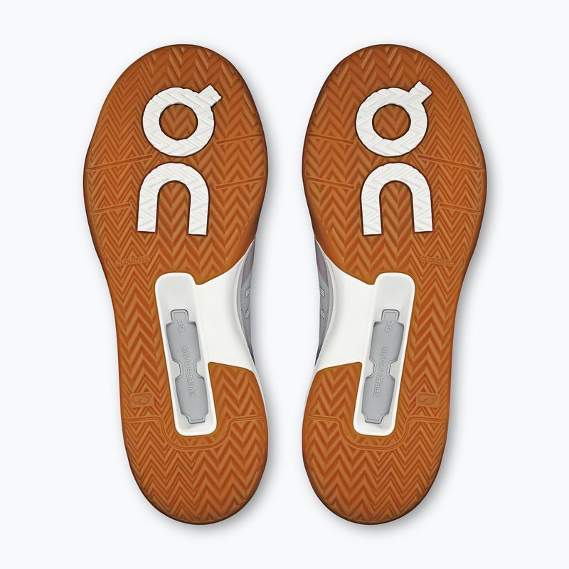 Férfi teniszcipő On The Roger Advantage Pro gleccser/fehér 12