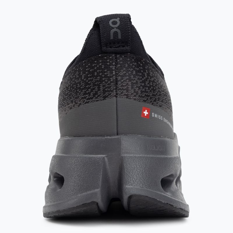 Férfi On Cloudsurfer Max fekete/eclipse futócipő 6