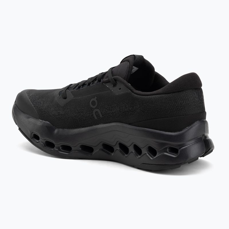 Férfi futócipő On Cloudsurfer Trail 2 Waterproof fekete/fekete 3