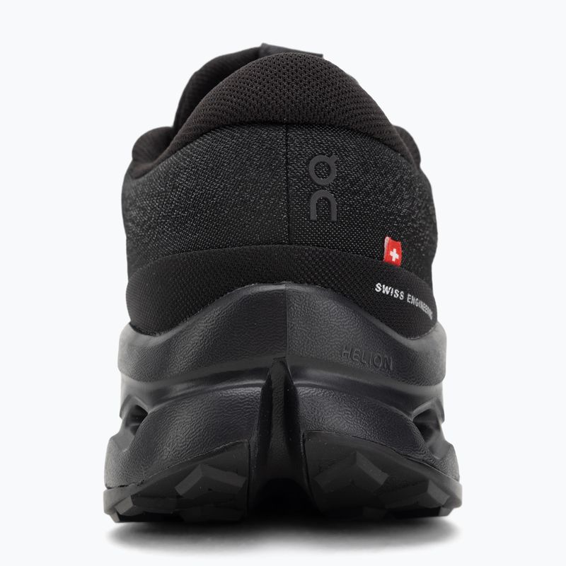 Férfi futócipő On Cloudsurfer Trail 2 Waterproof fekete/fekete 6