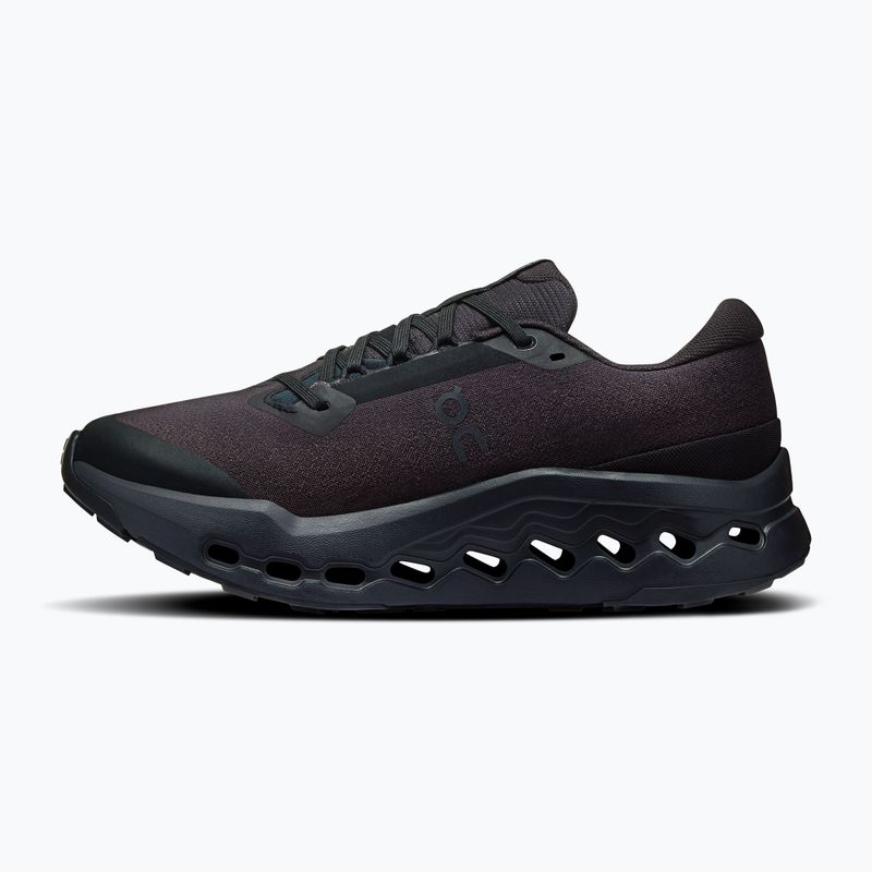 Női futócipő On Cloudsurfer Trail 2 Waterproof fekete/fekete 2