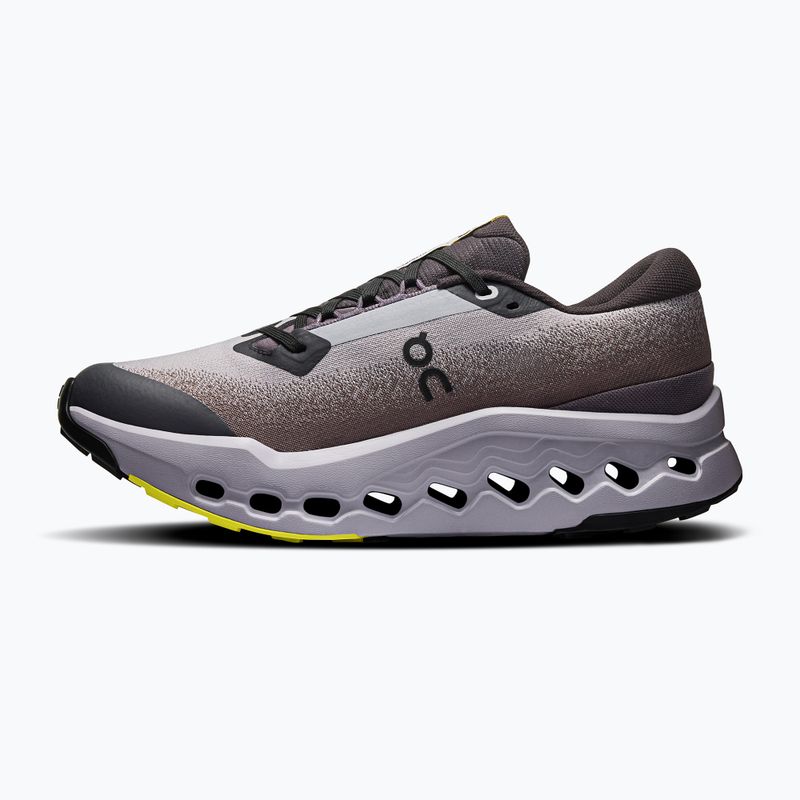 Női futócipő On Cloudsurfer Trail 2 Waterproof fekete/lila 2