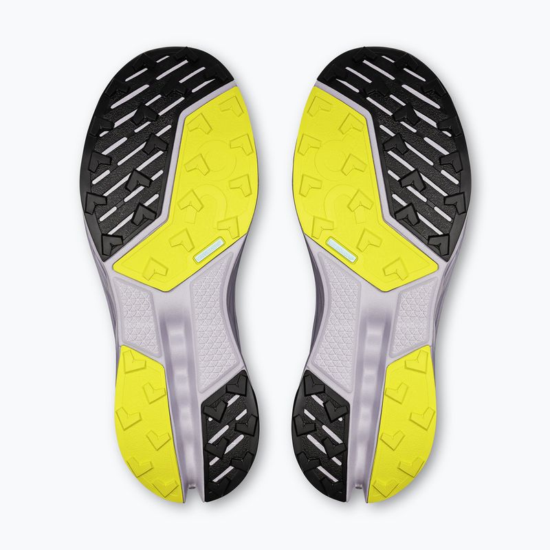 Női futócipő On Cloudsurfer Trail 2 Waterproof fekete/lila 5