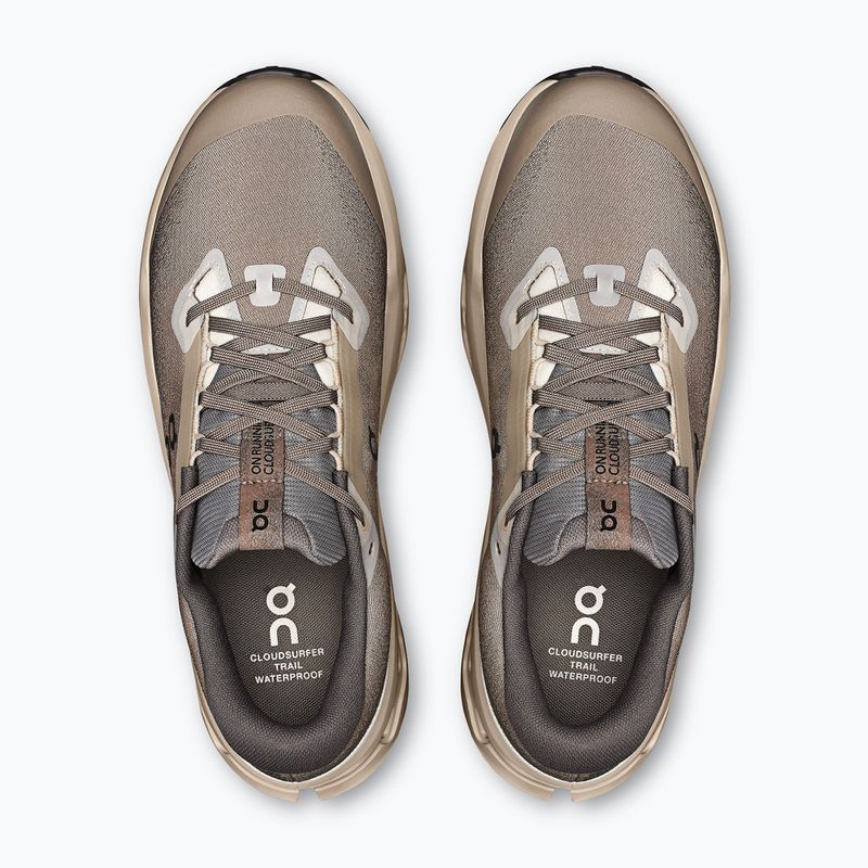Férfi futócipő On Cloudsurfer Trail 2 Waterproof cinder/desert 13