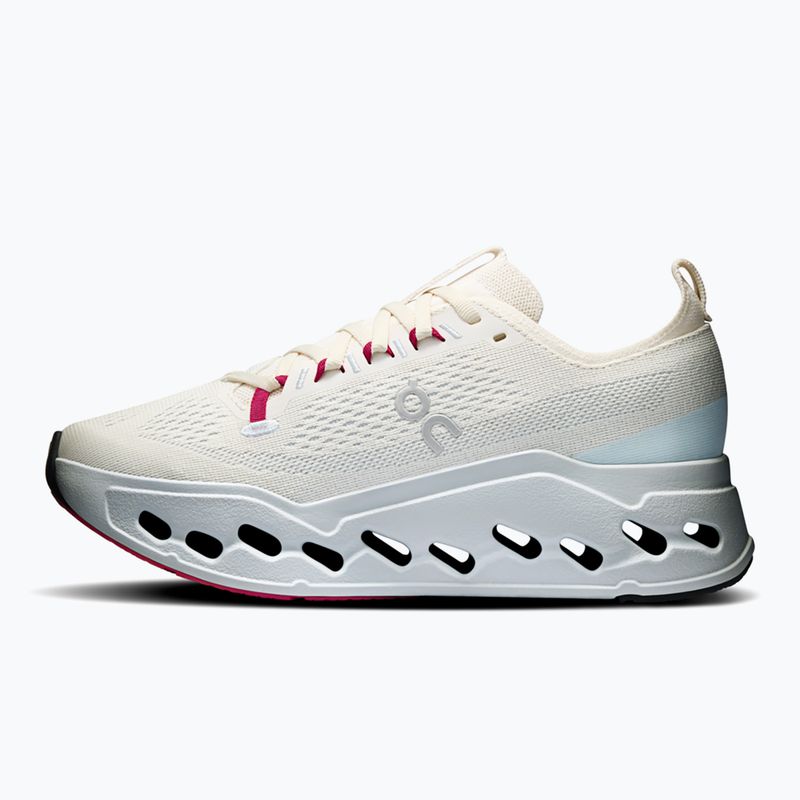 Női On Cloudsurfer Max elefántcsont/sarkvidéki futócipő 2