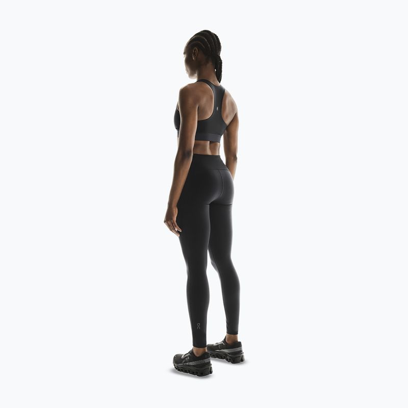 Női futóleggingsek On Performance black 4