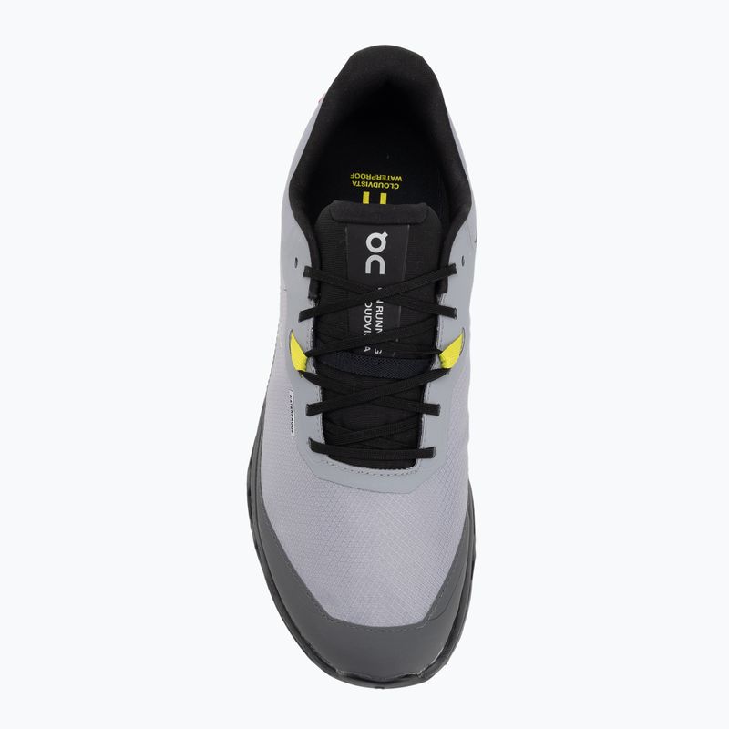 Férfi futócipő On Cloudvista 2 Waterproof orgonalila/fekete 5