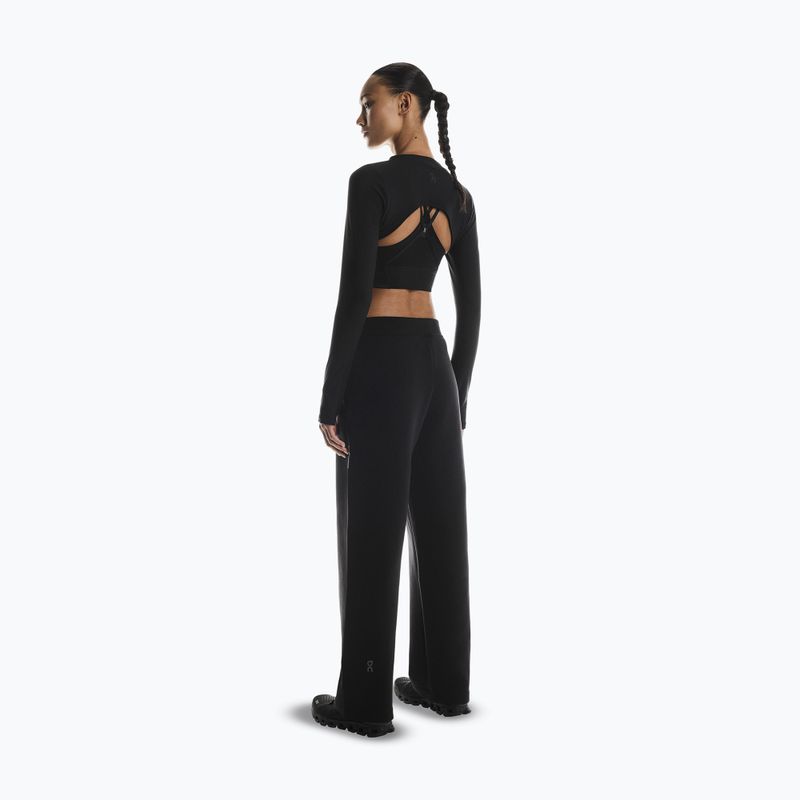 Női edzőnadrág On Focus Tech fekete 4