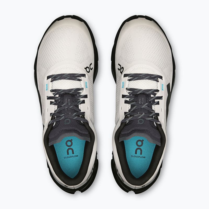 Női On Cloudflow 5 gleccser/fekete futócipők 12